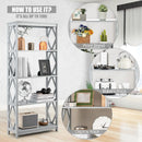 5-Tier Modern Freestanding Bookcase with Open Shelves by LJGDeals
