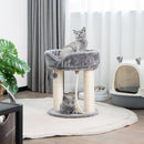 Cat Climbing Tree with Plush Perchs and Scratching Post