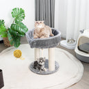 Cat Climbing Tree with Plush Perchs and Scratching Post