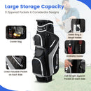 Golf Cart Bag with 14 Way Top Dividers