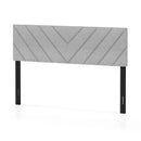Linen Upholstered Headboard for Full and Queen Size Bed Frames by LJGDeals