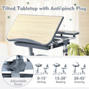 Height Adjustable Kids Study Desk and Chair Set