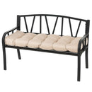 Indoor Outdoor Tufted Bench Cushion with Soft PP Cotton by LJGDeals