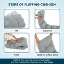 Indoor Outdoor Tufted Bench Cushion with Soft PP Cotton