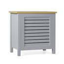 Wooden Kids Toy Storage Organizer with Lid-Gray