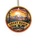 Great Basin National Park Retro Ornament, Nevada Traveler Souvenir and Gift