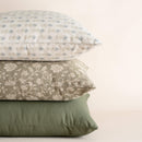 Esme Sage Green Floral Pillow Cover