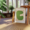 Green Abstract Shape