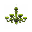 Green Ares Murano Glass Chandelier