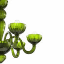 Green Ares Murano Glass Chandelier