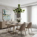 Green Ares Murano Glass Chandelier