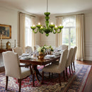 Green Ares Murano Glass Chandelier