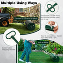 Metal Lawn Roller with Detachable Gripping Handle by LJGDeals