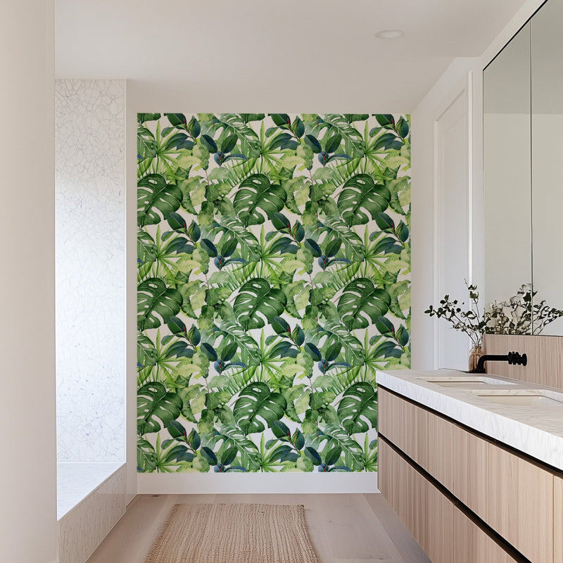 Green Tropical Wallpaper