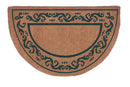 Half Round Rolling Scrolls Border Doormats