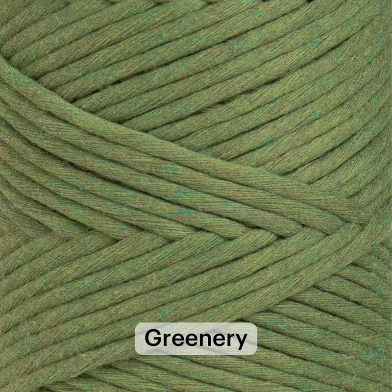 SOFT COTTON CORD ZERO WASTE 4 MM - 1 SINGLE STRAND - SAMPLES