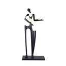Greeter Sculpture Figure Floor Lamp