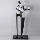 Greeter Sculpture Figure Floor Lamp
