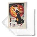 "Greetings at Halloween" Antique Greeting Card