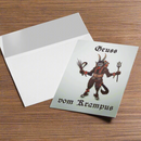 "Greetings from Krampus" Holiday Greeting Card