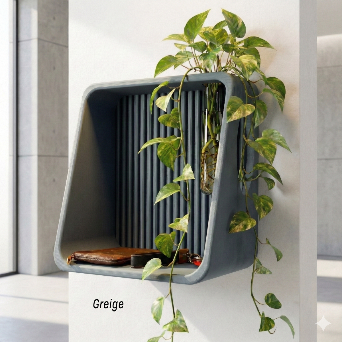 Modern Floating Wall Shelf, Propagation or Reed Diffuser, photo 10 of 20