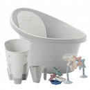 Shnuggle Newborn Bundle: Baby Bath & Accessories Bundle - 5-Piece Set | Cozy Support, Easy Cleanup & Sensory Fun