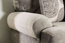 Groovy - Smoky Grey - 2pc Sofa & Love seat Collection