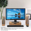 Premium Bamboo Desktop Organizer & File Sorter | 2-Pack Set by MobilevisionUS