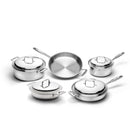 9 Piece Stainless Steel Cookware Set by 360 Cookware