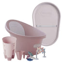 Shnuggle Bath & Change Bundle: Baby Bath & Changing Bundle + Accessories - 6-Piece Set for Cozy Bath & Diaper Time