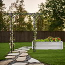 Grow and Flourish: All-in-One Garden Arbor and Raised Bed Bundle by LJGDeals