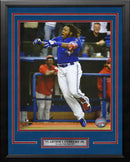 Vladimir Guerrero, Jr. Walk-Off Home Run Celebration Toronto Blue Jays 11x14 Framed Baseball Photo by Dynasty Sports & Framing