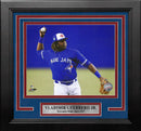 Vladimir Guerrero, Jr. Toronto Blue Jays Fielding 8" x 10" Framed Baseball Photo by Dynasty Sports & Framing