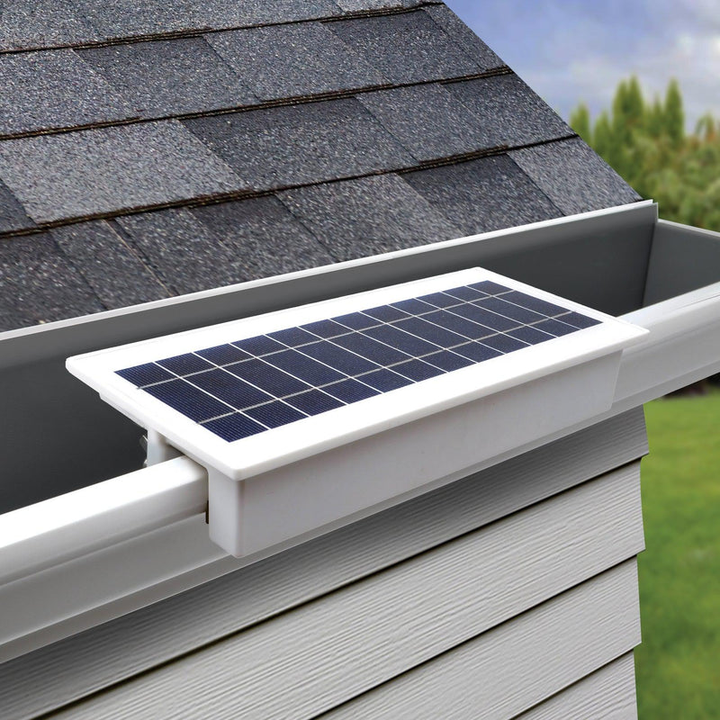 EZ Solar Home Security Floodlight - Gutter Mounted, photo 10 of 10