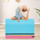 Gymnastics Vaulting Box with Detachable Mat Carrying Handle for Kids by LJGDeals