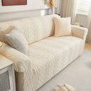 3D Embossed Geometric Couch Slipcover, Stretch Washable Non Slip Furniture Protector by Slipcover KAS™