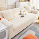 3D Leaves Jacquard Couch Slipcovers Non-Slip Cozy Stretchy Couch Covers for Sectional by Slipcover KAS™