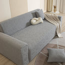 3D Jacquard Leaf Pattern Couch Slipcover, High Stretch Washable Textured Sofa Cover by Slipcover KAS™