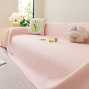 Cooling Embossed Botanical Couch Cover, Soft Ice Silk Furniture Protector for Sofa by Slipcover KAS™