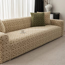 3D Jacquard Geometric Sofa Cover, High Stretch Soft Polar Fleece Slipcover for Couch by Slipcover KAS™