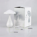 GobekUsa LED Mushroom Table Lamp for Bedroom, Touch Switch Night Light, Home Decor Art Lighting