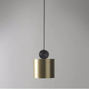 GobekUsa Golden LED Pendant Light for Dining Room, Living Room, Bedroom, and More