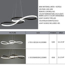 Nordic Aluminum Dimmable Cord Pendant Light