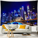 GobekUsa Boho Chic Night View Tapestry.