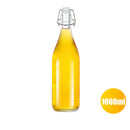GobekUsa Glass Storage Bottle for Wine, Jam, Honey, Lemon & More