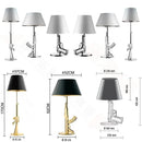 GobekUsa Luxe Gold AK47 LED Floor Lamp for Modern Living Room & Bedroom Decor