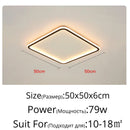 GobekUsa Dimmable LED Ceiling Chandelier for Living Bedroom Study Room Lighting