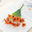 GobekUsa Artificial Cherry Blossom Wall Flowers - Home Garden Wedding Decor