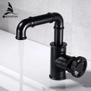 GobekUsa Gold Brass Basin Faucet: Hot & Cold Water Mixer Tap for Modern Bathrooms