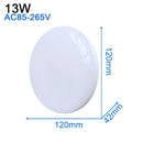 GobekUsa LED Ceiling Light: Modern Ultra-thin Panel, 6-48W, Surface Mounted for Living Room